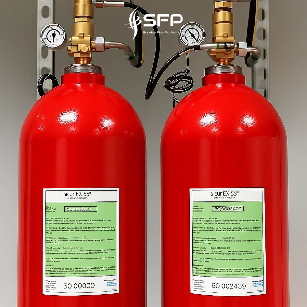 ricarica e manutenzione gas inibitori antincendio